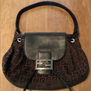 Fendi Zucca shoulder bag